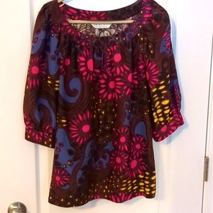 Silk Trina Turk Top